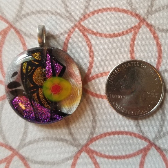 Handmade Glass Pendant - Picture 3 of 3